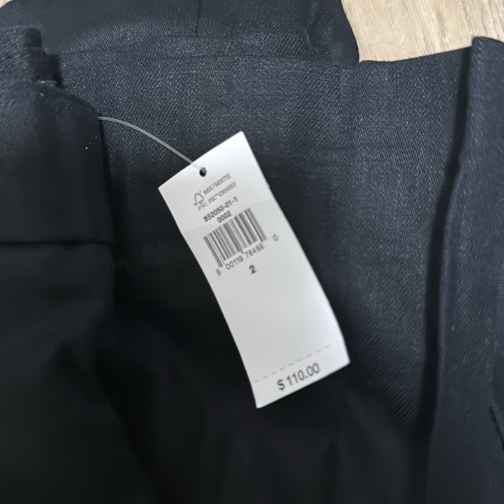 NWT! Banana Republic Black Linen-Blend Palazzo Pant  - Multiple Sizes🔹 - Picture 8 of 8